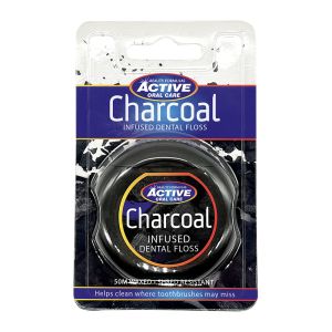 Active Charcoal Floss 50M