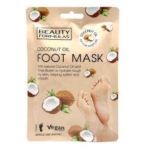 Beauty Formula Coconut Foot Mask 1 Pair