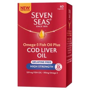 Seven Seas High Strength GelatineFree Capsules 60S