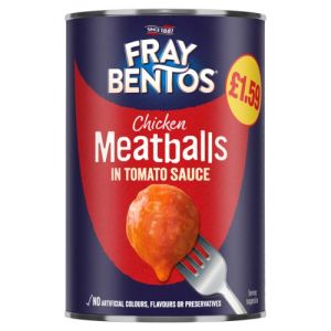 Fray Bentos Meatballs In Tomato Sauce Pm1.59 380G