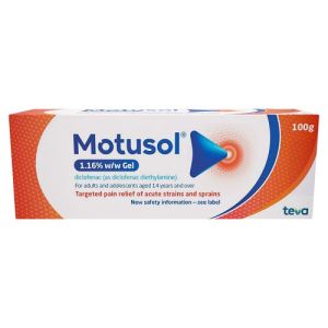 Motusol Gel 1.16% 100G 100G           