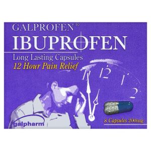 Galpharm Ibuprofen 200mg Long Lasting Capsule (12h) 8's 