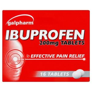 Galpharm Ibuprofen 200mg Tablets 16's