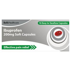 Bells Ibuprofen 200Mg Soft Capsule (Liquid)