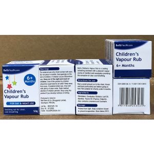 Bells Childrens Vapour Rub