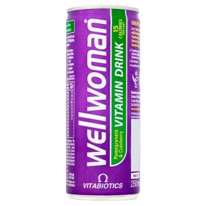 Vitabiotics Wellwoman Drink Pomegranate & Cranberry 250ml
