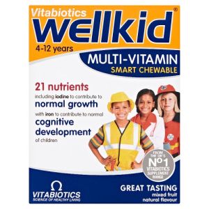 Vitabiotics Wellkid Chewable Multivitamin Tabs 30s