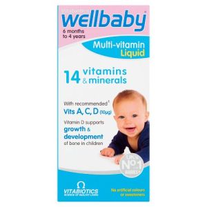 Vitabiotics Wellbaby Multivitamin Liquid 150ml