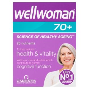 Vitabiotics Wellwoman Health&Vitality Tabs 70+ 30s