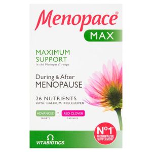 Vitabiotics Menopace Max Calcium & Red Clover Tablets & Capsules 84