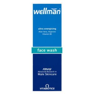 Vitabiotics Wellman Skincare Face Wash 125Ml