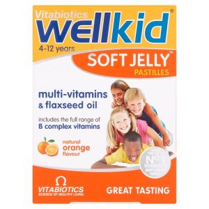 Vitabiotics Wellkid Soft Jelly Orange 30'S