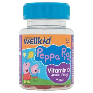 Vitabiotics Wellkid Peppa Pig Vitamin D Jellies 30