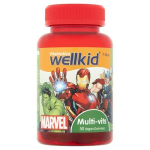 Vitabiotics Wellkid Marvel Multivitamin Gummies 50