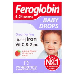 Vitabiotics Feroglobin Baby Drops 30Ml