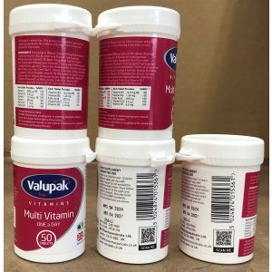 Valupak Multi Vitamins OAD 50pk