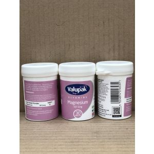 Valupak Magnesium 187.5gm 30s