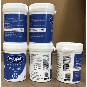 Valupak Plus Vitamin E Capsules 400Iu 30