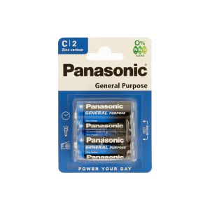 Panasonic Batteries Zinc Blue C 2s