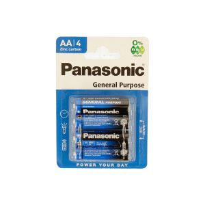 Panasonic Batteries Zinc Blue AA 4s