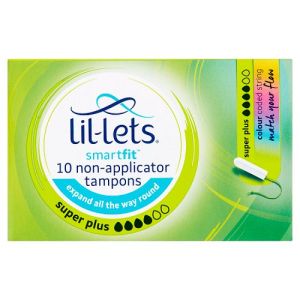 Lil-Lets Smartfit Non Applicator Super+10 