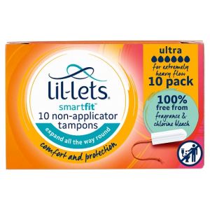 Lil-Lets Smartfit Non Applicator Ultra 10s