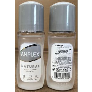 Amplex Natural Roll On Deo 50ml