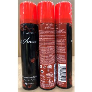 Le Jardin Body Spray D'Amour 75ml