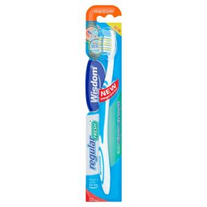 Wisdom T/Brush Regular Fresh Medium (12 for 6)