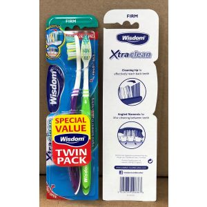 Wisdom Xtra Clean Firm Twinpack 6