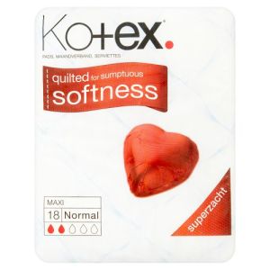 Kotex Maxi Normal Pads 18s