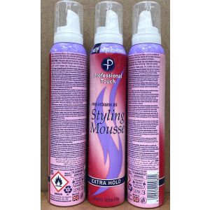 Professional Pink Hair Mousse Extra 225ml