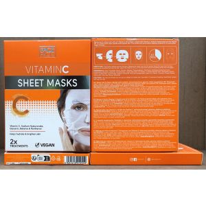 Face Facts Sheet Mask 2 X 20ml Vitamin C