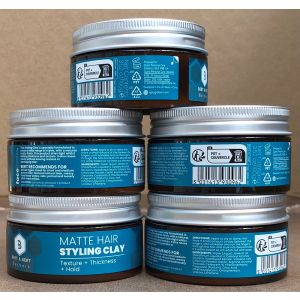 Bert & Bert Men's Matte Hair Styling Clay