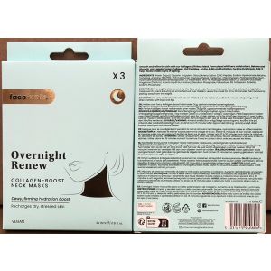 Face Facts Overnight Renew-CollagenBoost Neck Mask