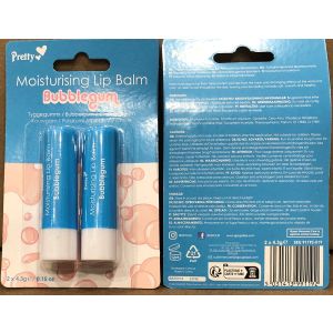 Pretty Moisturising Lip Balm - Kids Bubblegum