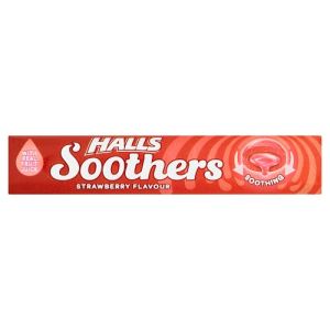 Halls Soothers Strawberry 45g