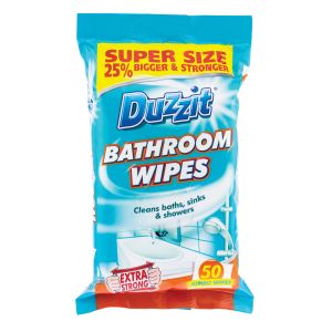 Duzzit Bathroom Wipes 50pk