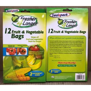 Sealapack Fruit & Vegetable Bag 12pk