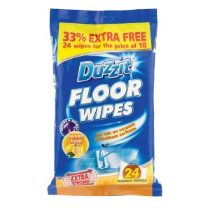 Duzzit Floor Wipes 24pk