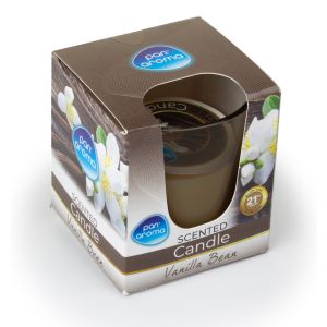 Pan Aroma Clear Glass Candle - Vanilla & Coconut