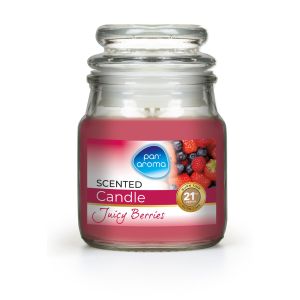 Pan Aroma Small Jar Candle With Lid 85g - Wild Berries
