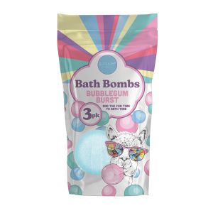 Elysium Spa 3 X 50G Bath Bombs - Bubblegum Burst