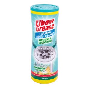 Elbow Grease Foaming Drain Cleaner 500G - Eucalyptus