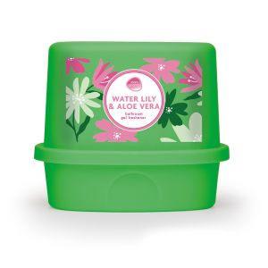Pan Aroma Bathroom Gel Air Freshener 150G-Water Lily & Aloe
