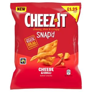 Cheez-It Snap'D Pmp £1.25 Cheese & Chilli 65G