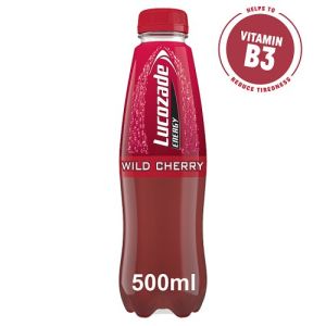 LUCOZADE ENERGY CHERRY 500ml