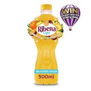 Ribena Pineapple & Passionfruit Light 500Ml