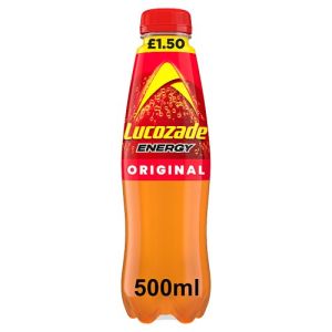 Lucozade Energy Pmp £1.50 Original 500Ml