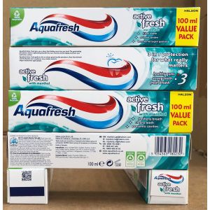 Aquafresh T/Paste 100ml Active Fresh